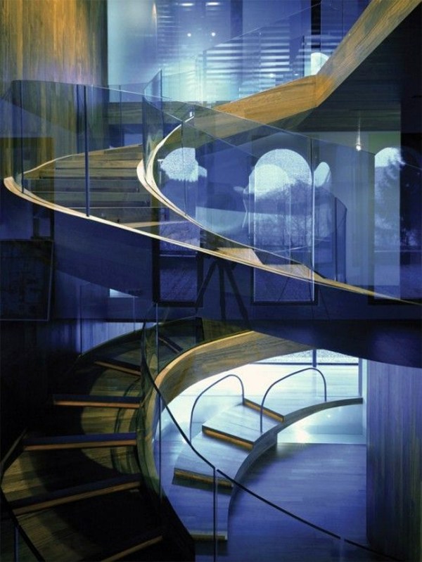101 modern stairs appear as an eye-catcher in your home