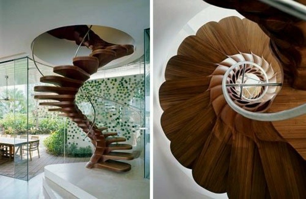 101 modern stairs appear as an eye-catcher in your home