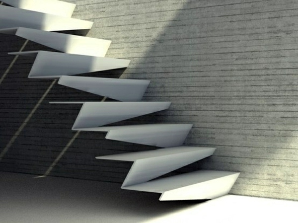 101 modern stairs appear as an eye-catcher in your home