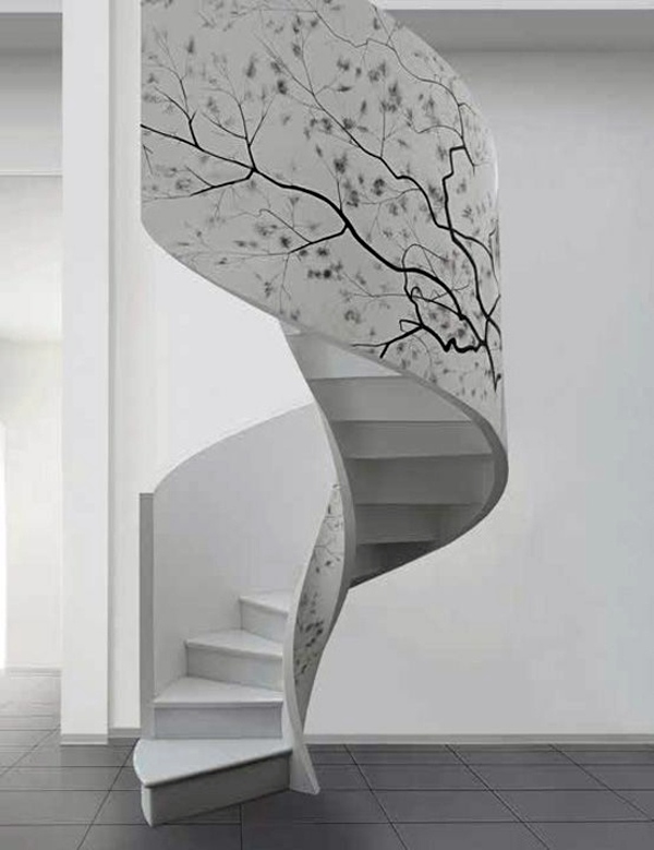 101 modern stairs appear as an eye-catcher in your home