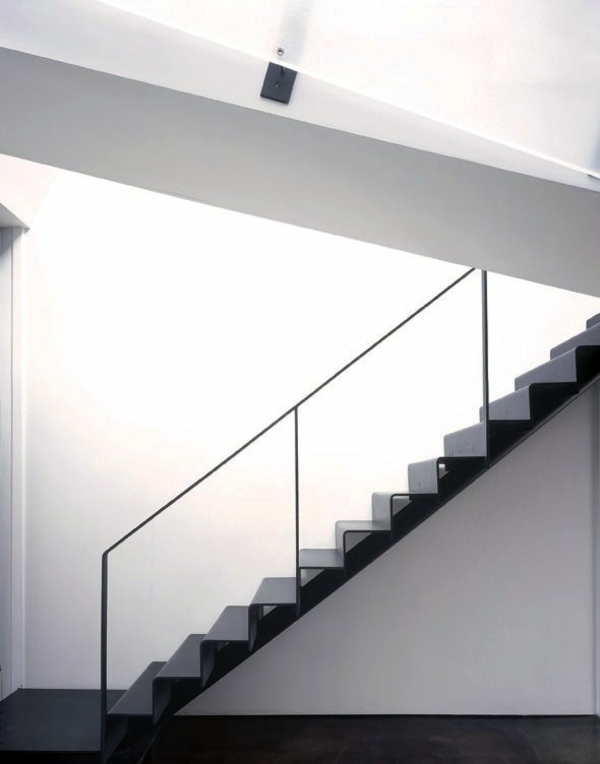 101 modern stairs appear as an eye-catcher in your home