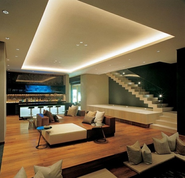 101 modern stairs appear as an eye-catcher in your home