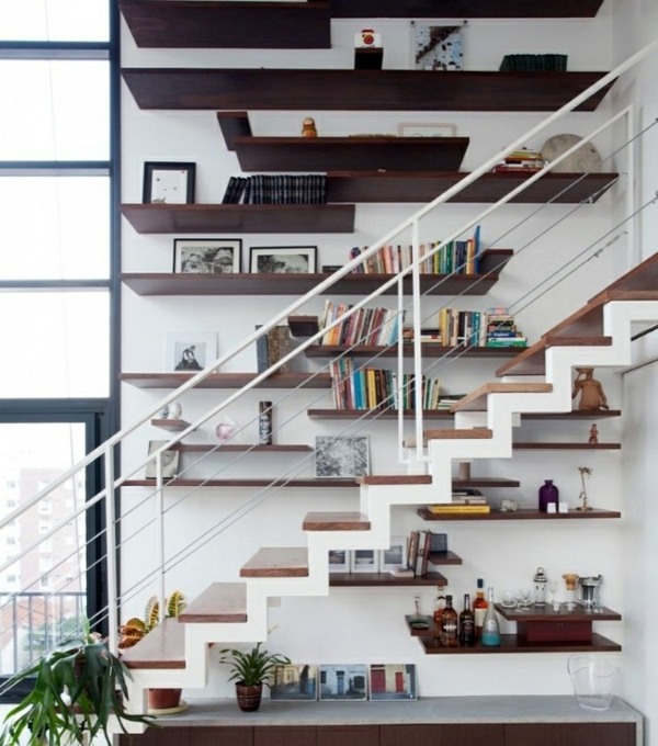 101 modern stairs appear as an eye-catcher in your home