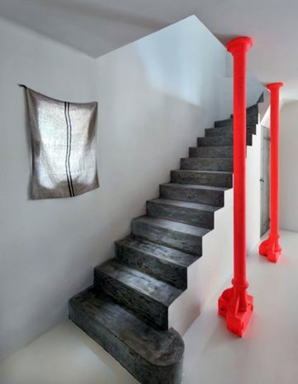 101 modern stairs appear as an eye-catcher in your home