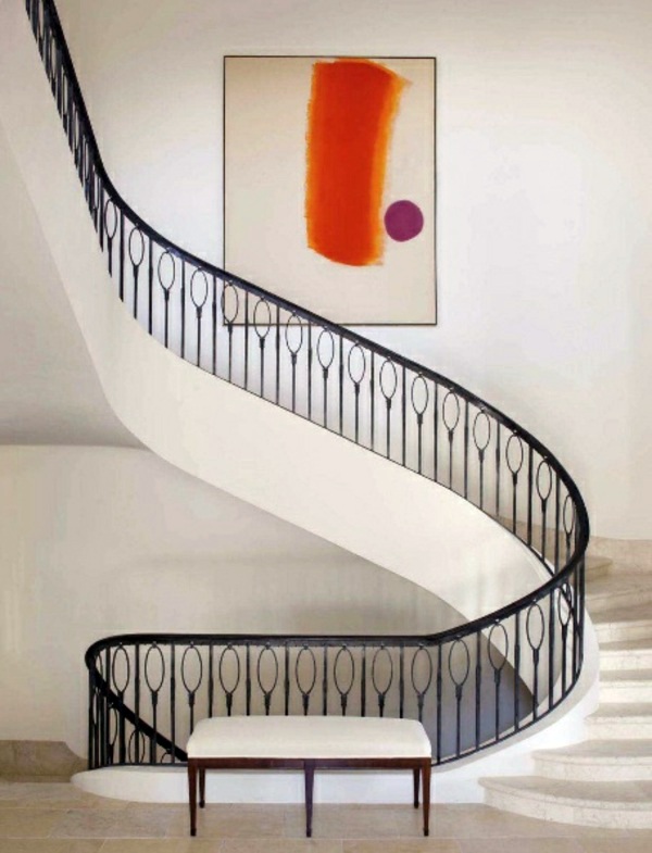 101 modern stairs appear as an eye-catcher in your home