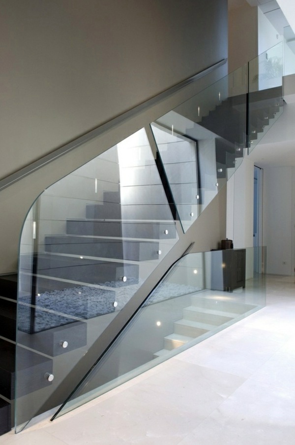 101 modern stairs appear as an eye-catcher in your home