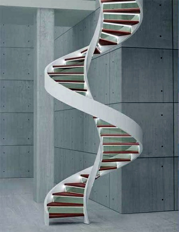 101 modern stairs appear as an eye-catcher in your home