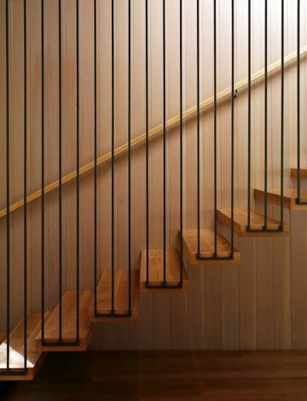 101 modern stairs appear as an eye-catcher in your home