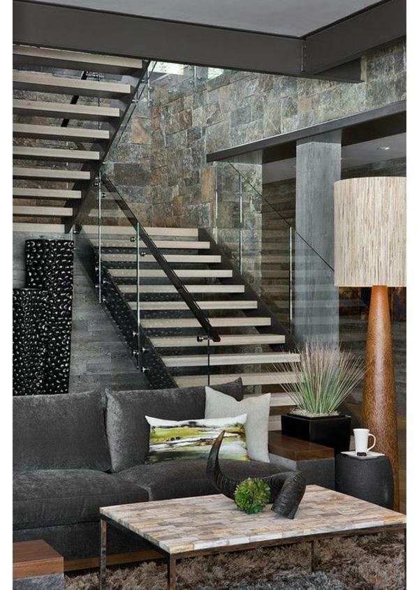 101 modern stairs appear as an eye-catcher in your home