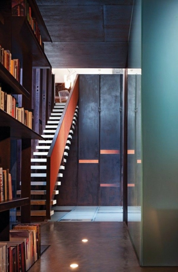 101 modern stairs appear as an eye-catcher in your home