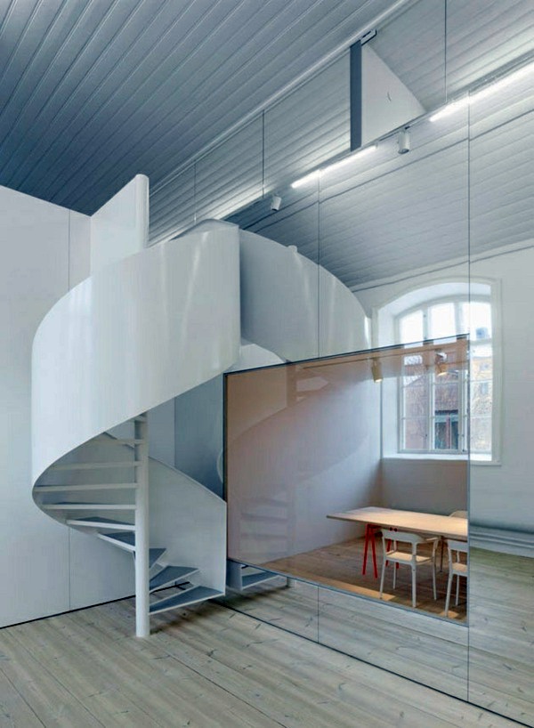 101 modern stairs appear as an eye-catcher in your home