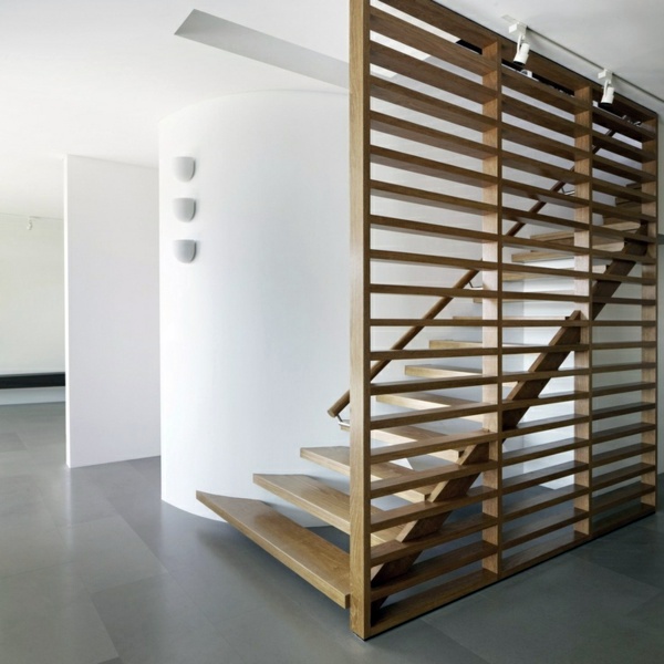 101 modern stairs appear as an eye-catcher in your home