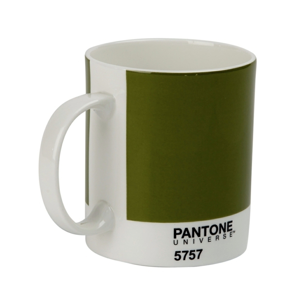 Wandgestaltung - Wall color olive green relaxes the senses and fights against daily stress