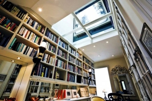 Cool ideas for home library layout - furnishing solutions Cool ideas for home library layout - furnishing solutions