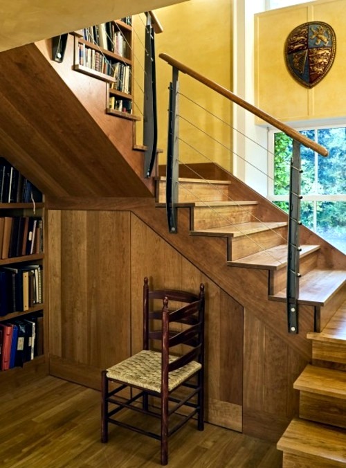 Cool ideas for home library layout - furnishing solutions