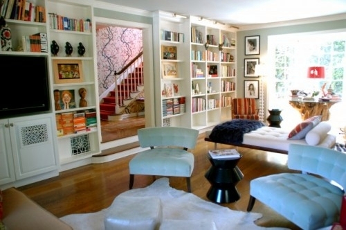 Cool ideas for home library layout - furnishing solutions Cool ideas for home library layout - furnishing solutions