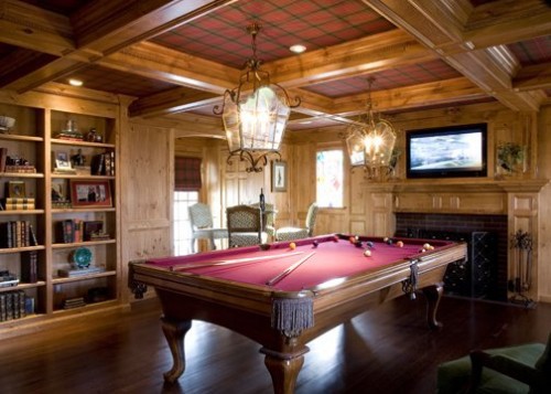 10 billiard room decoration ideas - Game Room for Adults