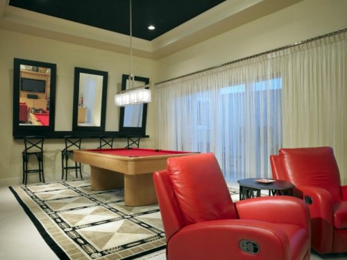10 billiard room decoration ideas - Game Room for Adults