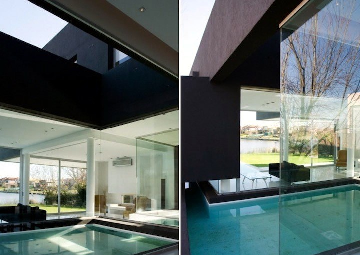 A Black Modern House A Black Modern House
