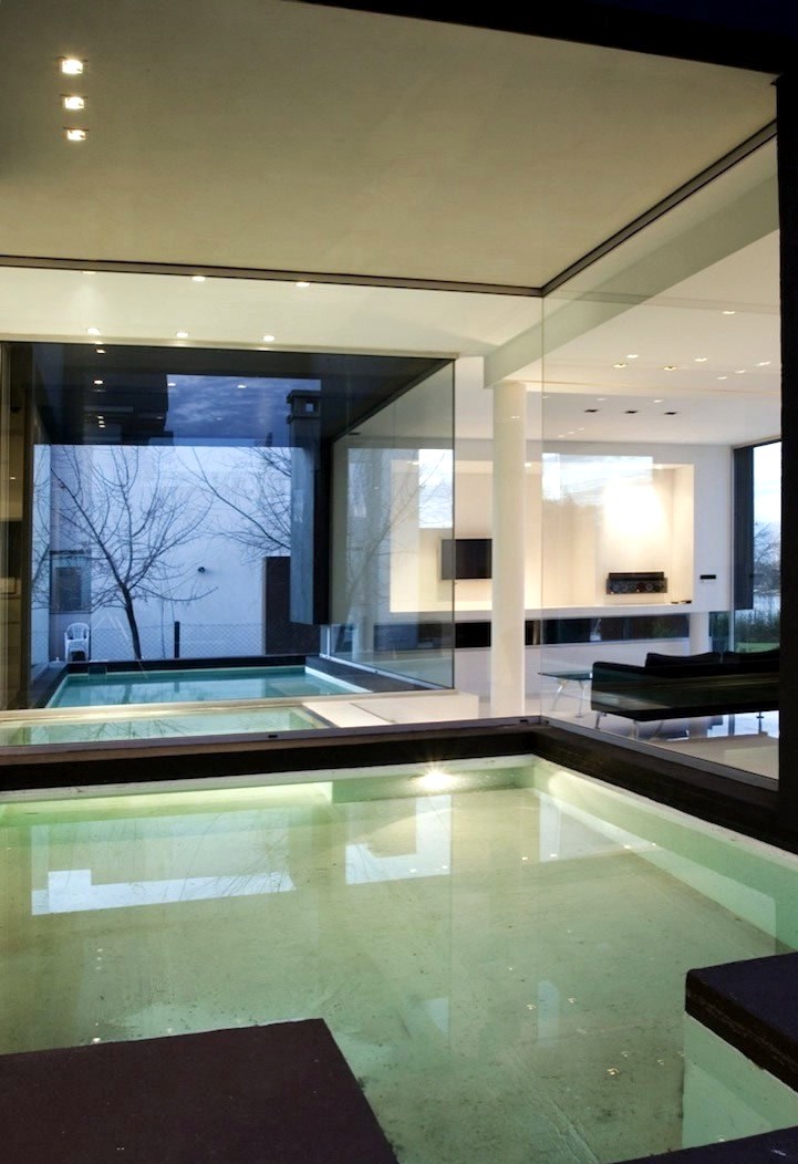 A Black Modern House A Black Modern House