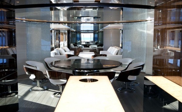 The exclusive luxury yachts of the Interior