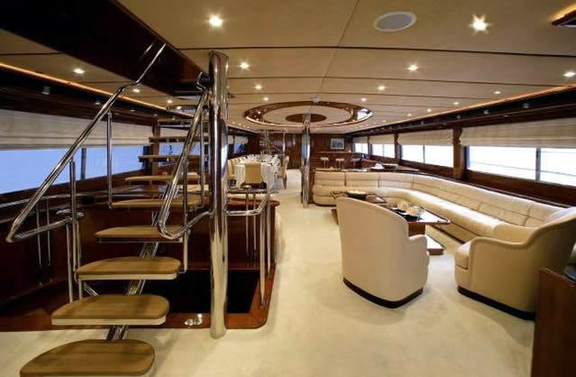 The exclusive luxury yachts of the Interior