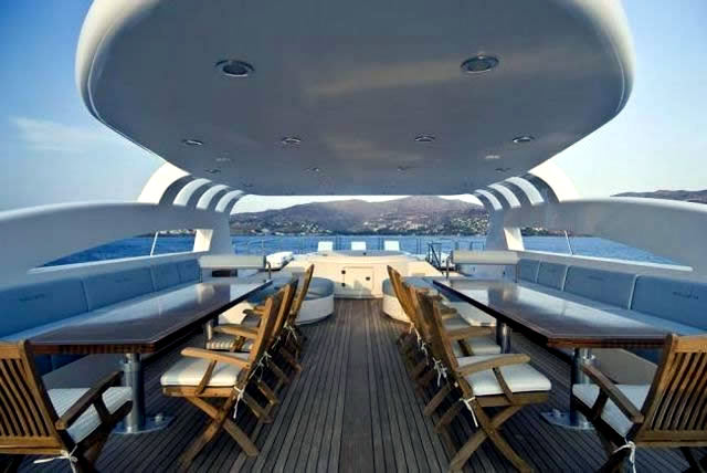 The exclusive luxury yachts of the Interior