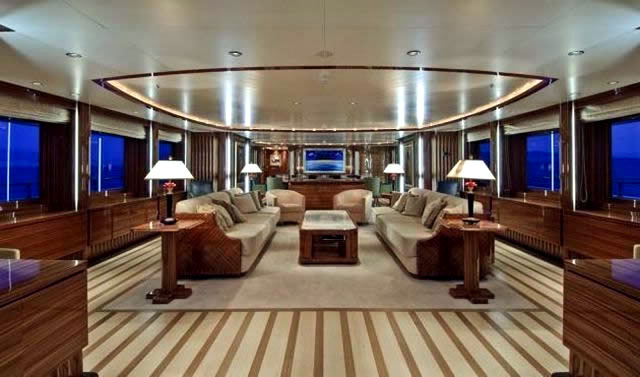 The exclusive luxury yachts of the Interior