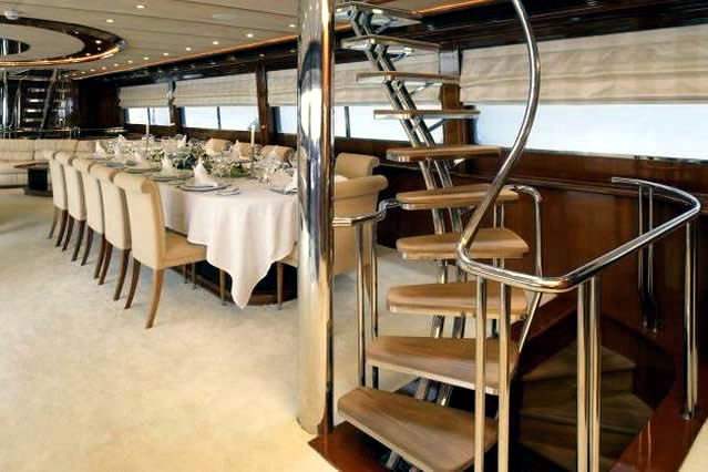 The exclusive luxury yachts of the Interior