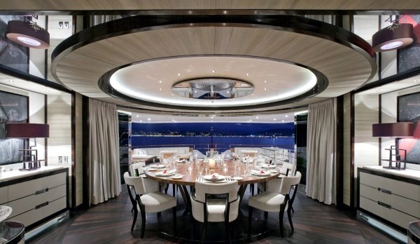 The exclusive luxury yachts of the Interior