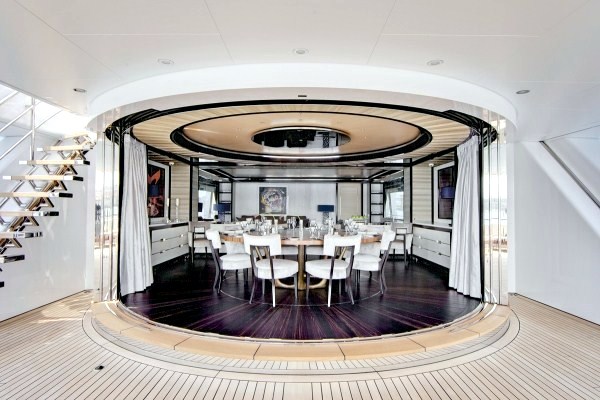 The exclusive luxury yachts of the Interior
