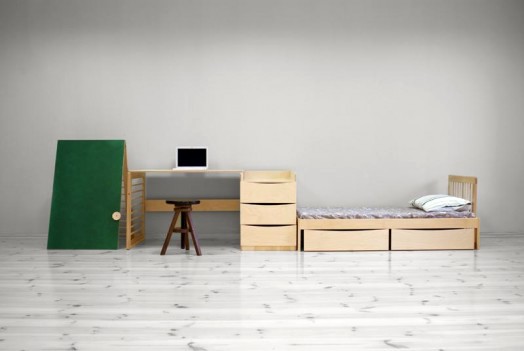 Kinderzimmer - Convertible Kids Furniture for more comfort in the nursery