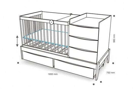 Convertible Kids Furniture for more comfort in the nursery