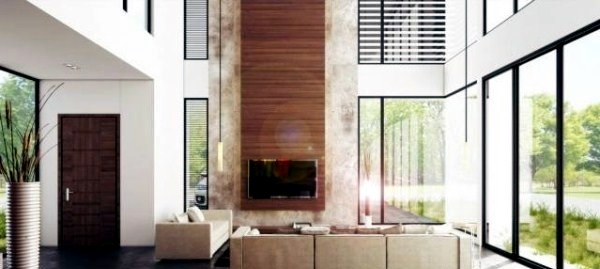 Ideas For ceiling design for rooms with high ceilings