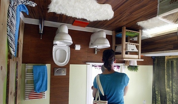 Upside Down House Design in Austria attracts a lot of attention to