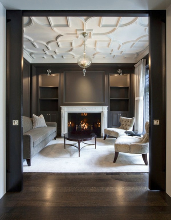 Bring to bear the character of your house through the ceiling