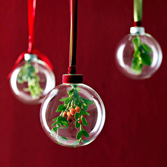 Christmas crafts - easy ideas for Christmas tree ornaments
