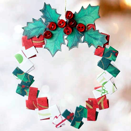 Christmas crafts - easy ideas for Christmas tree ornaments