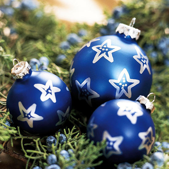 Christmas crafts - easy ideas for Christmas tree ornaments