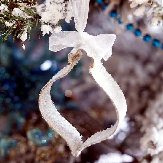 Christmas crafts - easy ideas for Christmas tree ornaments