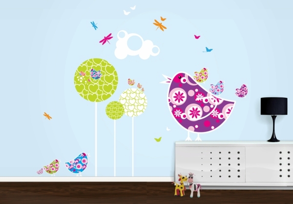 Contemporary Wall Decals - 18 great pattern for your wall decoration