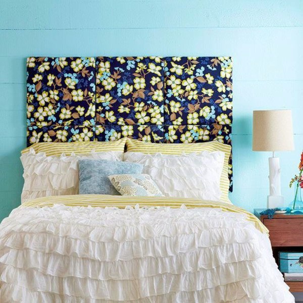 Useful tips for the stylish appearance of the bed headboard