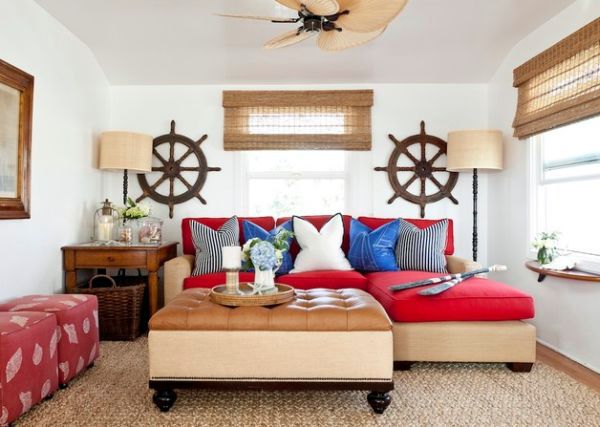 37 nautical decoration ideas - from steering wheels up to starfish