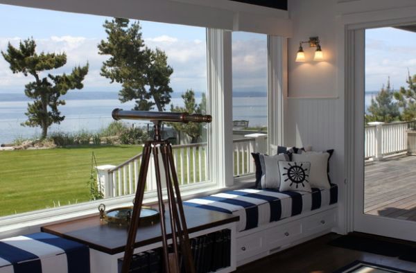 37 nautical decoration ideas - from steering wheels up to starfish