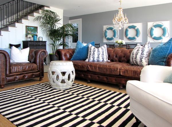 37 nautical decoration ideas - from steering wheels up to starfish