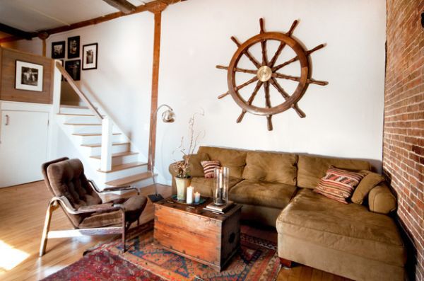 37 nautical decoration ideas - from steering wheels up to starfish
