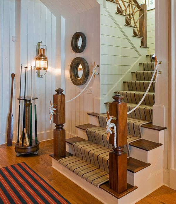 37 nautical decoration ideas - from steering wheels up to starfish