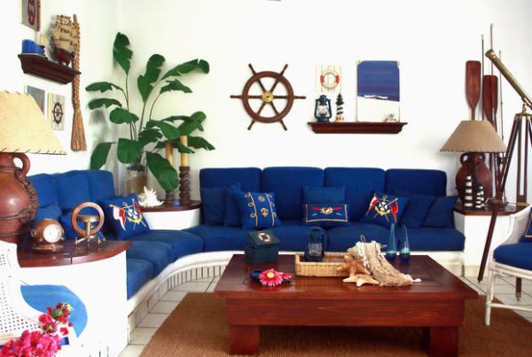 37 nautical decoration ideas - from steering wheels up to starfish