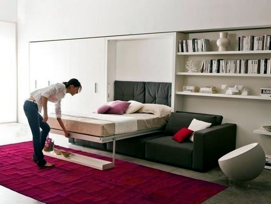 The folding beds