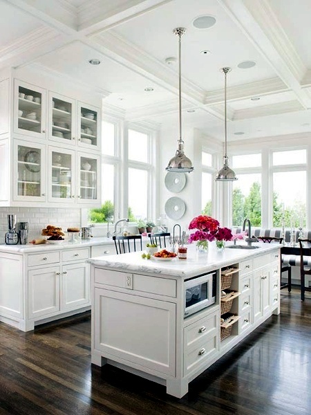 Trend kitchen: white flour